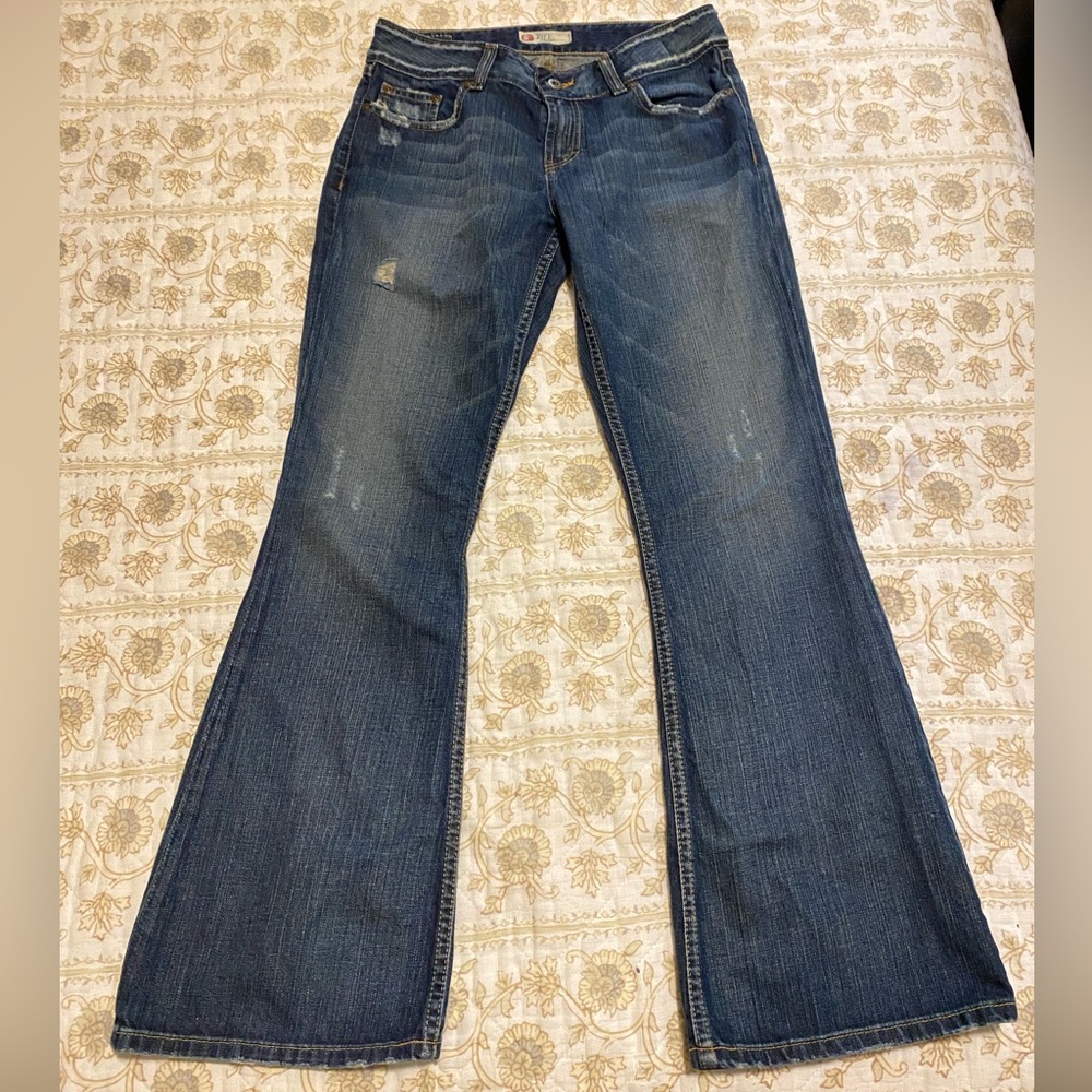 BKE Denim Distressed Culture Bootcut Jeans — Women’s 30 x 31 1/2